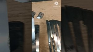 Заточка ножей Бура и Рубанка  на плоскошлифовальном станке 3г71м