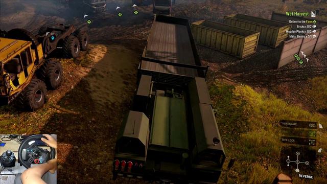 Snowrunner: Azov 73210 drives for Wet Harvest in Michigan |  New DLC and Updates