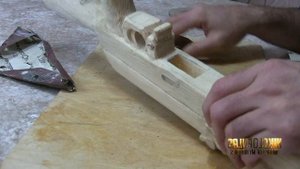 АК-74 - деревянная копия легендарного советского автомата своими руками.