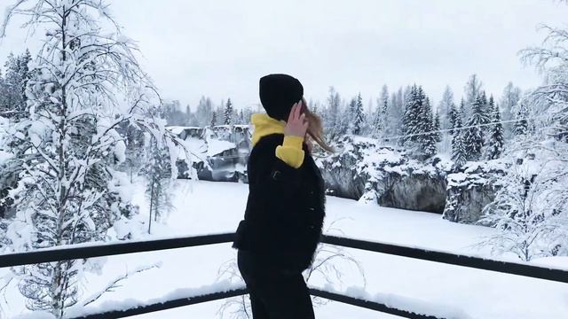 Карелия, парк Рускеала смотреть онлайн