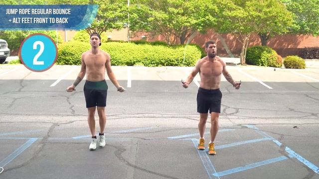 20 Min Beginner Jump Rope Workout (Together Again!) смотреть онлайн