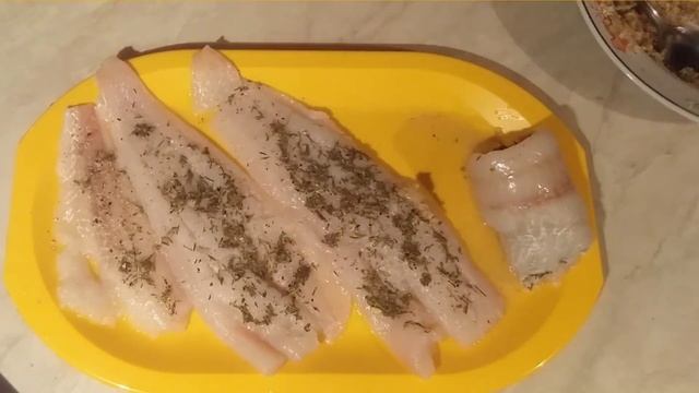 Рулетики из рыбного филе с начинкой / ПРОСТО И БЫСТРО!