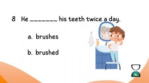 Fun Quiz : Past & Present Simple Tense 😊 Quiz for kids