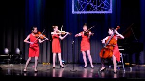 "Storm" String Quartet performing Palladio by Carl Jenkins