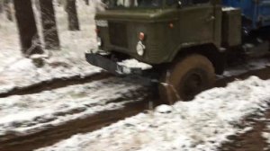 OFFROAD на газ 66 поездка в лес за дровами 2