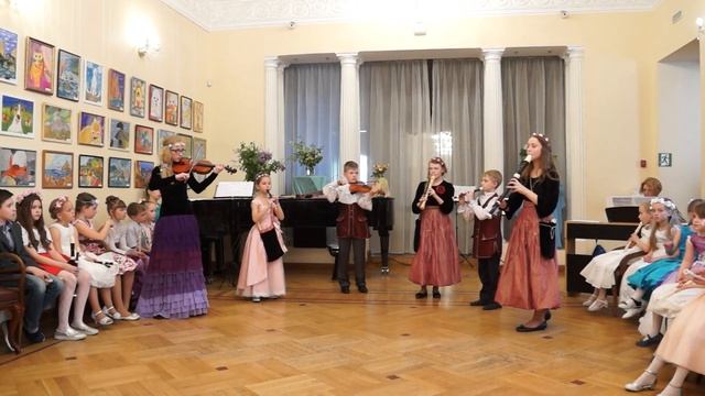 Ансамбль Канцона ДШИ №1 И С Бах Деревенская Кантата смотреть онлайн