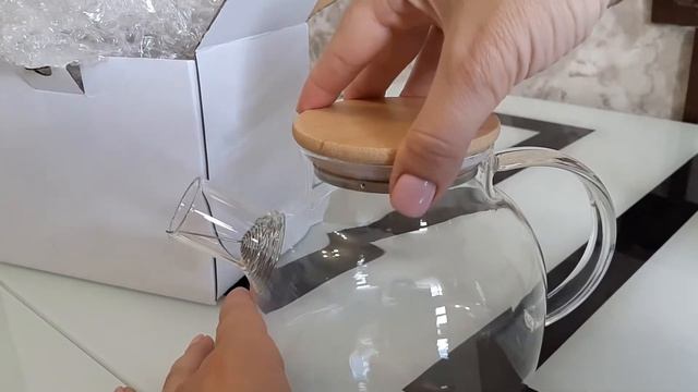 Заварочный стеклянный чайник с Wildberries смотреть онлайн