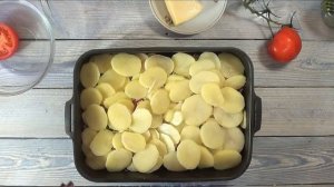ВСЯ СЕМЬЯ В ВОСТОРГЕ! ? КАРТОШКА С ПОМИДОРАМИ И СЫРОМ В ДУХОВКЕ ? ТАК ПРОСТО И ТАК ВКУСНО!
