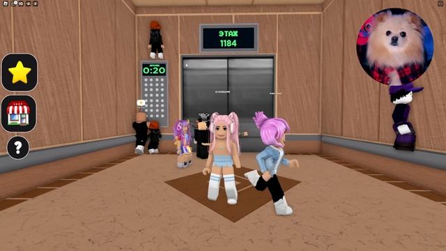 ВЕСЕЛЫЙ ЛИФТ В РОБЛОКС ! Я НАШЛА НА ЭТАЖЕ УЭНЗДЭЙ В ROBLOX смотреть онлайн