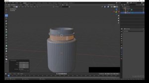 Blender Моделирование банки ( полигональное моделирование )