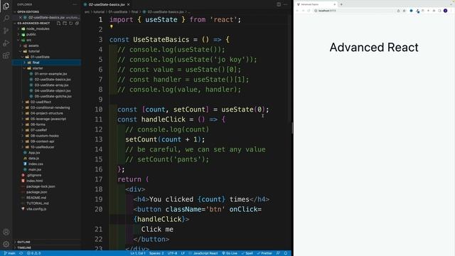 React 18 Tutorial - Advanced Intro смотреть онлайн