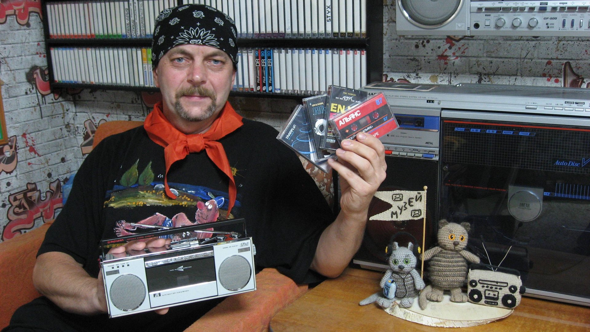 PIONEER SK-Q10 / Самый маленький гном и студийные кассеты. смотреть онлайн