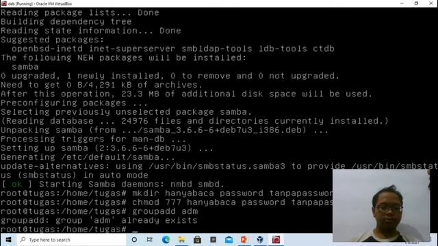 Samba Server Linux Debian 7.5 смотреть онлайн