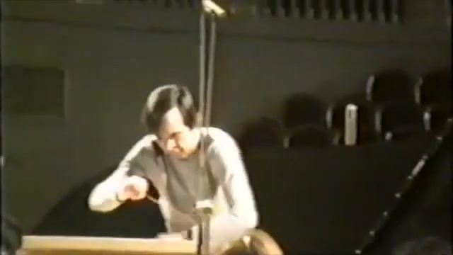 C.Рахманинов Рапсодия на тему Паганини для ф-но оркестром.Дирижер В.Семенюк.Репетиция (арх. запись) смотреть онлайн