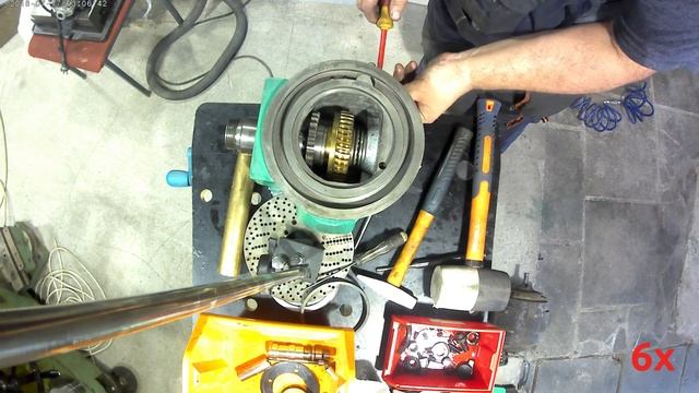 Переборка родной делительной головки от 676П станка смотреть онлайн