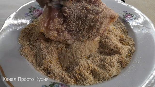 Хрустящая курица с лимоном и картофелем. Просто и Вкусно