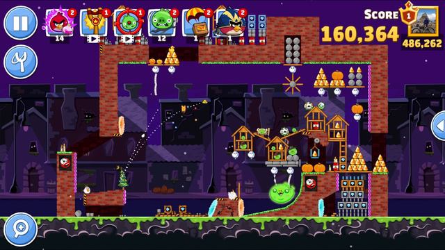 Angry Birds Friends | Tournament 835 Prepare For Halloween 3 Gameplay Walkthrough смотреть онлайн