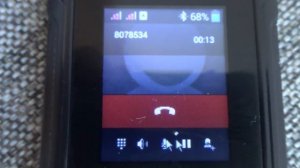 Senseit L230 Android button phone incoming call via Fake call Call Assistant 2.43b