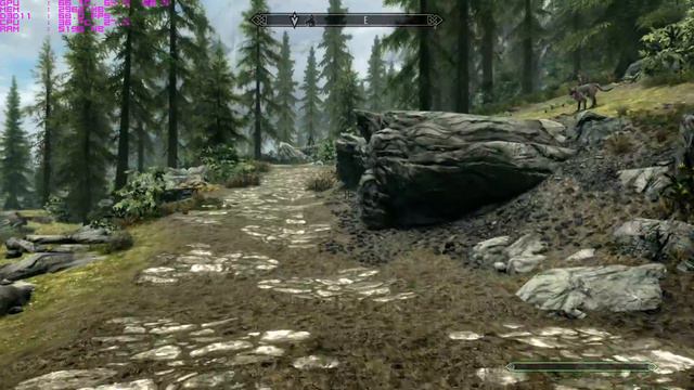 Skyrim Special Edition - GTX 970 FPS test on Max settings смотреть онлайн