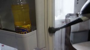 Паровая швабра KITFORT KT-1001. Чистка холодильника