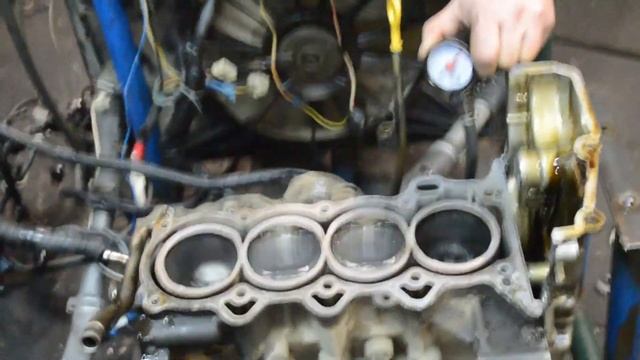 Эксперименты: Запустили двигатель без ГБЦ смотреть онлайн