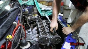 Проверка затяжки болтов М-12 ГБЦ под турбо