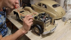 Собери ГАЗ М20 ПОБЕДА. Купил очередную модель масштаба 1:8 ГАЗ ПОБЕДА.