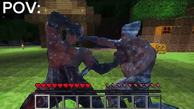 POV: be you fight with you friend in minecraft be like смотреть онлайн