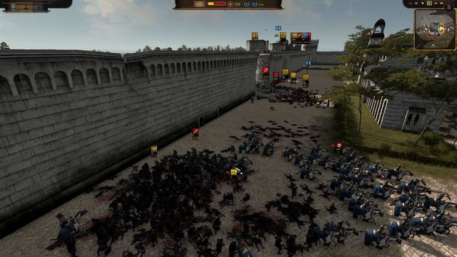 NEW GONDOR UNITS GO TO WAR! - Dawnless Days Total War Multiplayer Siege смотреть онлайн