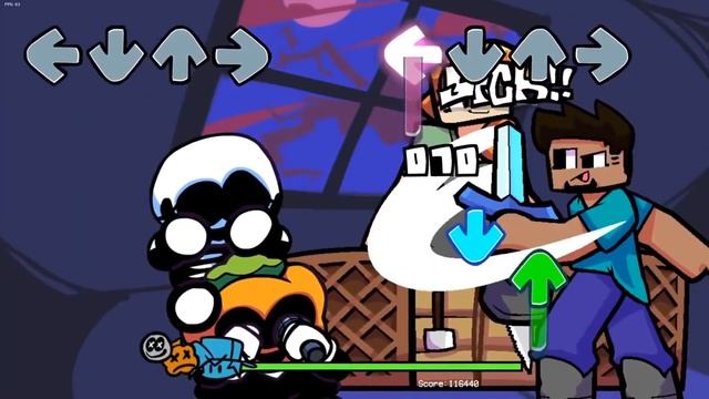 Friday Night Funkin' but it's MINECRAFT! смотреть онлайн