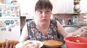 Мукбанг? Обед  Как в Деревне _ Что Купила_ Мартюшку тоже не обделила _ Дюймовочки не позорьтесь ??