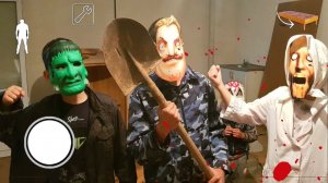 ГРЕННИ и ГРЕНДПА закрыли ПРИВЕТ СОСЕД В ПОДВАЛИ в реальной жизни!