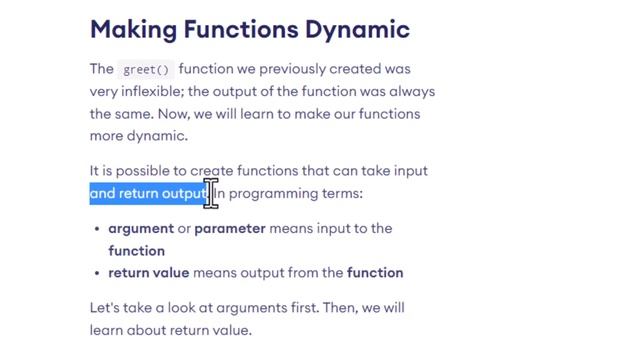 Functions and Arguments in Python