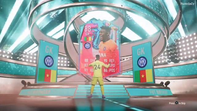 Onana FUT Birthday Walkout - FIFA 23 Pack смотреть онлайн