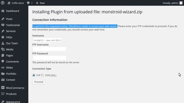WordPress. How To Deal With "Direct Write Access Not Allowed On Your Server" Error смотреть онлайн