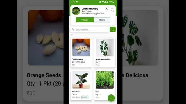Online Plant Shopping App | Android | Java | Firebase смотреть онлайн