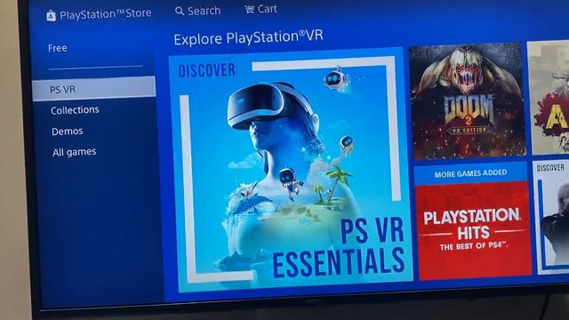 PS Store VR Game List