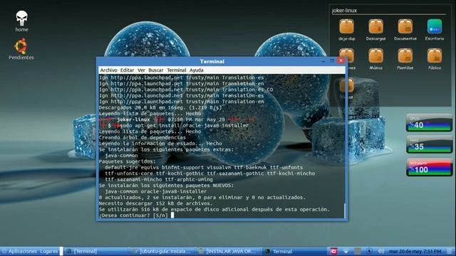 INSTALAR JAVA ORACLE 8 EN UBUNTU 14.04 смотреть онлайн