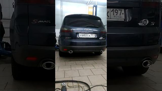 Звук выхлопа Borla на S-MAX 2.5T ST смотреть онлайн