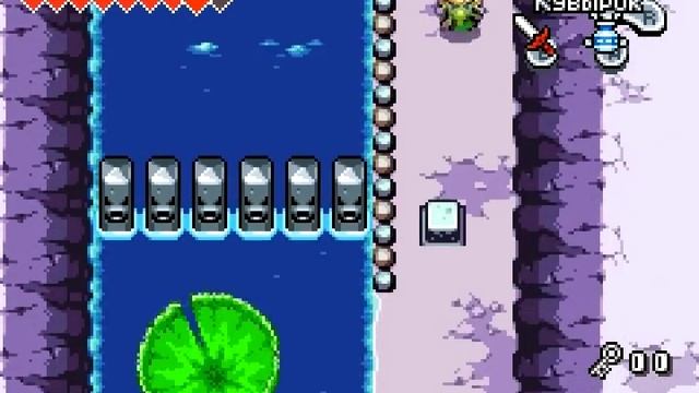 Прохождение Zelda Minish Cap #11 (Ледяной храм 1/2)