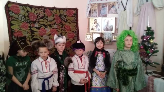 Старый новый год 2022 Любостанская школа