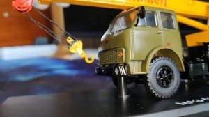 Автокран КС-3577(5334),SSM,1:43.