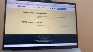 Запустили сайт CKAM.INFO