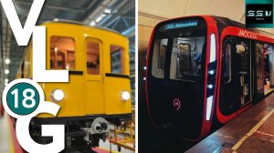 Метропоезд Москва 2020, Метровагоны "В" трофейный из Берлина и "Г" в депо Южное в Петербурге