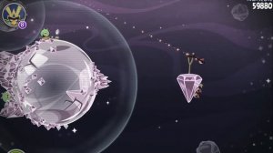 Angry Birds Space Cosmic Crystals Level M7-10 Mirror World Walkthrough 3 Star
