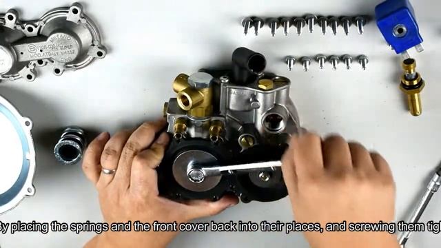 How to repair Tomasetto AT04 CNG Venturi Reducer смотреть онлайн