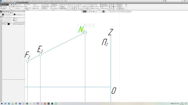 1. Проекционное черчение и надписи на чертежах смотреть онлайн