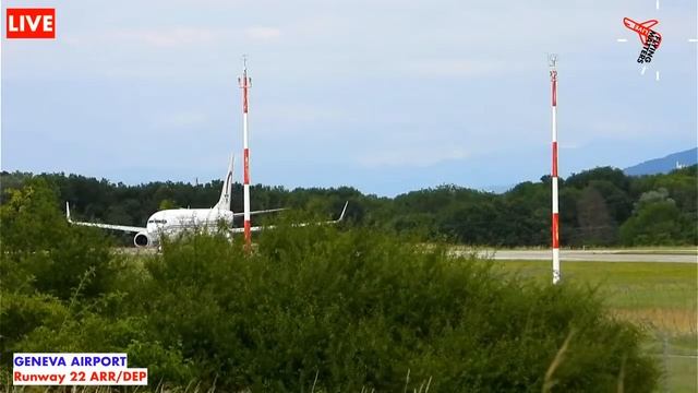 LIVE PlaneSpotting ? #GENEVA AIRPORT Arrivals & Departures смотреть онлайн