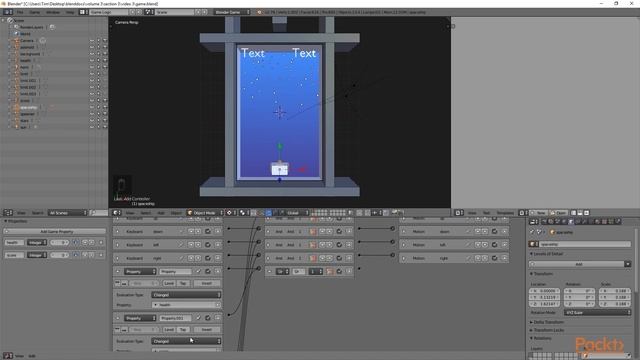 Creating a Game with Blender Game Engine : Player Statistics | packtpub.com смотреть онлайн