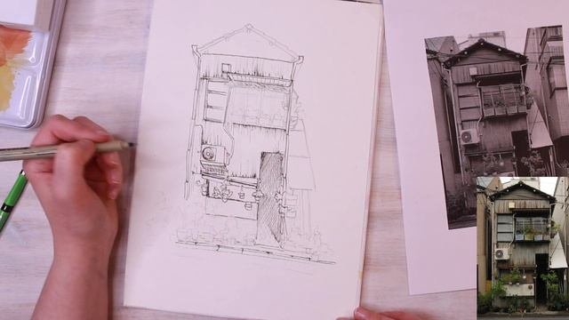 Урок 8. Стилизация. Китайский городской дом.